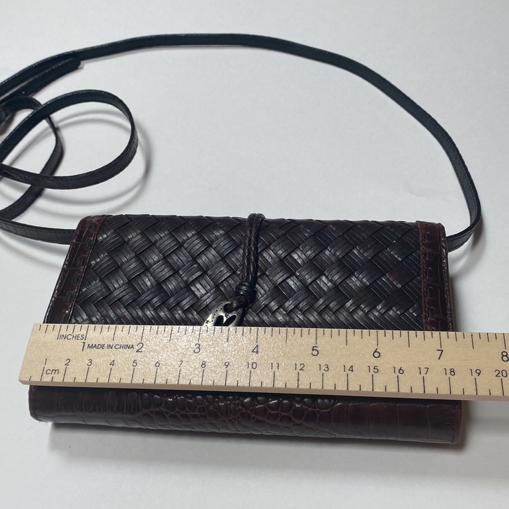 Brighton wallet. 7-1/2” wide. 4” L. - Picture 13 of 15